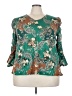 Cato Teal 3/4 Sleeve Blouse Size 24W - photo 1