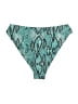Zaful Animal Print Teal Swimsuit Bottoms Size 6 - photo 2