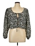 Levi's Black 3/4 Sleeve Blouse Size L - photo 1