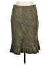 Elevenses Tweed Green Formal Skirt Size 10 - photo 1