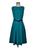AB Studio Solid Teal Casual Dress Size 4 - photo 1