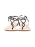 Fergalicious Gray Black Sandals Size 7 1/2 - photo 2