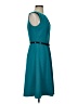 AB Studio Solid Teal Casual Dress Size 4 - photo 4