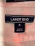 Lands' End Pink Long Sleeve Blouse Size 4 - photo 8