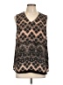 DR2 Brown Sleeveless Blouse Size L - photo 1