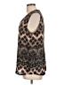 DR2 Brown Sleeveless Blouse Size L - photo 5