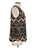 DR2 Brown Sleeveless Blouse Size L - photo 4