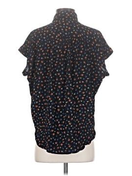 Madewell Central Drapey Shirt in Prairie Posies (view 2)