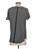 Workshop Republic Clothing Stripes Black Short Sleeve Top Size S (estimated) - photo 2
