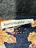 Rusttydustty 100% Viscose Floral Brown 3/4 Sleeve Blouse Size L - photo 7