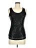 Unbranded 100% Polyester Black Sleeveless Top Size M - photo 1