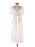Self-Portrait 100% Polyester Ivory White Cocktail Dress Size 4 - photo 1