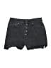 Madewell Black Gray Denim Shorts Size 25 waist - photo 1
