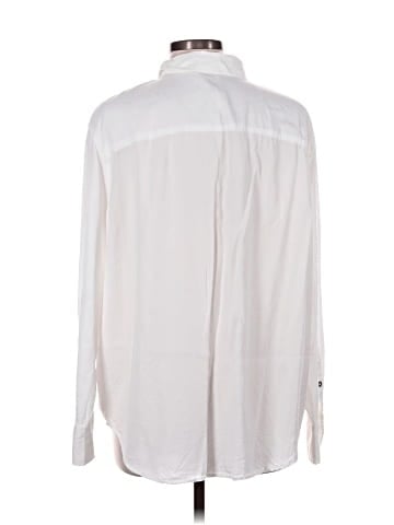 CALVIN KLEIN JEANS Long Sleeve Button-Down Shirt (view 2)