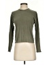 James Perse Solid Green Long Sleeve Turtleneck Size XS (0) - photo 1