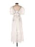 Self-Portrait 100% Polyester Ivory White Cocktail Dress Size 4 - photo 2