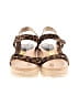 Nine West Animal Print Brown Tan Wedges Size 9 - photo 2