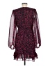 Express 100% Polyester Burgundy Cocktail Dress Size M - photo 2