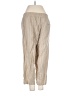 Caslon Stripes Gold Casual Pants Size S - photo 2
