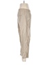 Caslon Stripes Gold Casual Pants Size S - photo 4