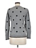 Market and Spruce Polka Dots Gray Pullover Sweater Size M - photo 2