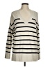 Ann Taylor LOFT Stripes Ivory Pullover Sweater Size M - photo 1