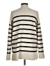 Ann Taylor LOFT Stripes Ivory Pullover Sweater Size M - photo 2