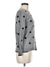 Market and Spruce Polka Dots Gray Pullover Sweater Size M - photo 4