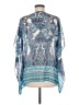 Unbranded Blue 3/4 Sleeve Blouse Size M (estimated) - photo 2