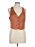 Jason Wu 100% Polyester Brown Vest Size L - photo 1