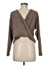 Athleta Brown Long Sleeve Top Size M - photo 2