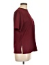 Assorted Brands Burgundy Short Sleeve Top Size L - photo 4