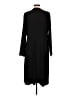 Assorted Brands Solid Black Casual Dress Size L - photo 2