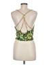 Just Polly Green Sleeveless Top Size M - photo 2