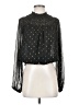 Ann Taylor Black Long Sleeve Blouse Size S - photo 1