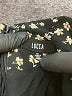 LUCCA 100% Rayon Polka Dots Black Jumpsuit Size M - photo 3