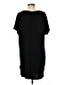 Entro Solid Black Casual Dress Size M - photo 2
