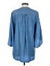 Karen Kane Blue 3/4 Sleeve Blouse Size S - photo 2