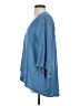 Karen Kane Blue 3/4 Sleeve Blouse Size S - photo 5