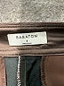 Babaton 100% Polyurethane Metallic Brown Casual Pants Size 8 - photo 7