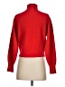 J.Crew Solid Red Turtleneck Sweater Size XS - photo 2