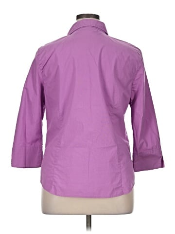 Croft & Barrow 3/4 Sleeve Button-Down Shirt (view 2)