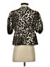 Assorted Brands 100% Polyester Animal Print Brown 3/4 Sleeve Blouse Size S - photo 2