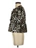 Assorted Brands 100% Polyester Animal Print Brown 3/4 Sleeve Blouse Size S - photo 5