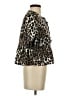 Assorted Brands 100% Polyester Animal Print Brown 3/4 Sleeve Blouse Size S - photo 4