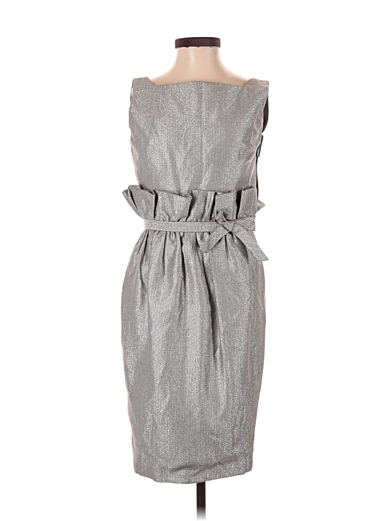 Pre-owned Douglas Hannant Casual Dress In Gray
