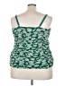 Torrid Floral Green Sleeveless Top Size 4X Plus (4) - photo 2