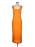PrettyLittleThing Orange Cocktail Dress Size 12 - photo 1