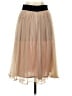 Pins and Needles Polka Dots Tan Formal Skirt Size S - photo 2
