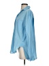 A Shirt Thing Blue Long Sleeve Blouse Size S - photo 5